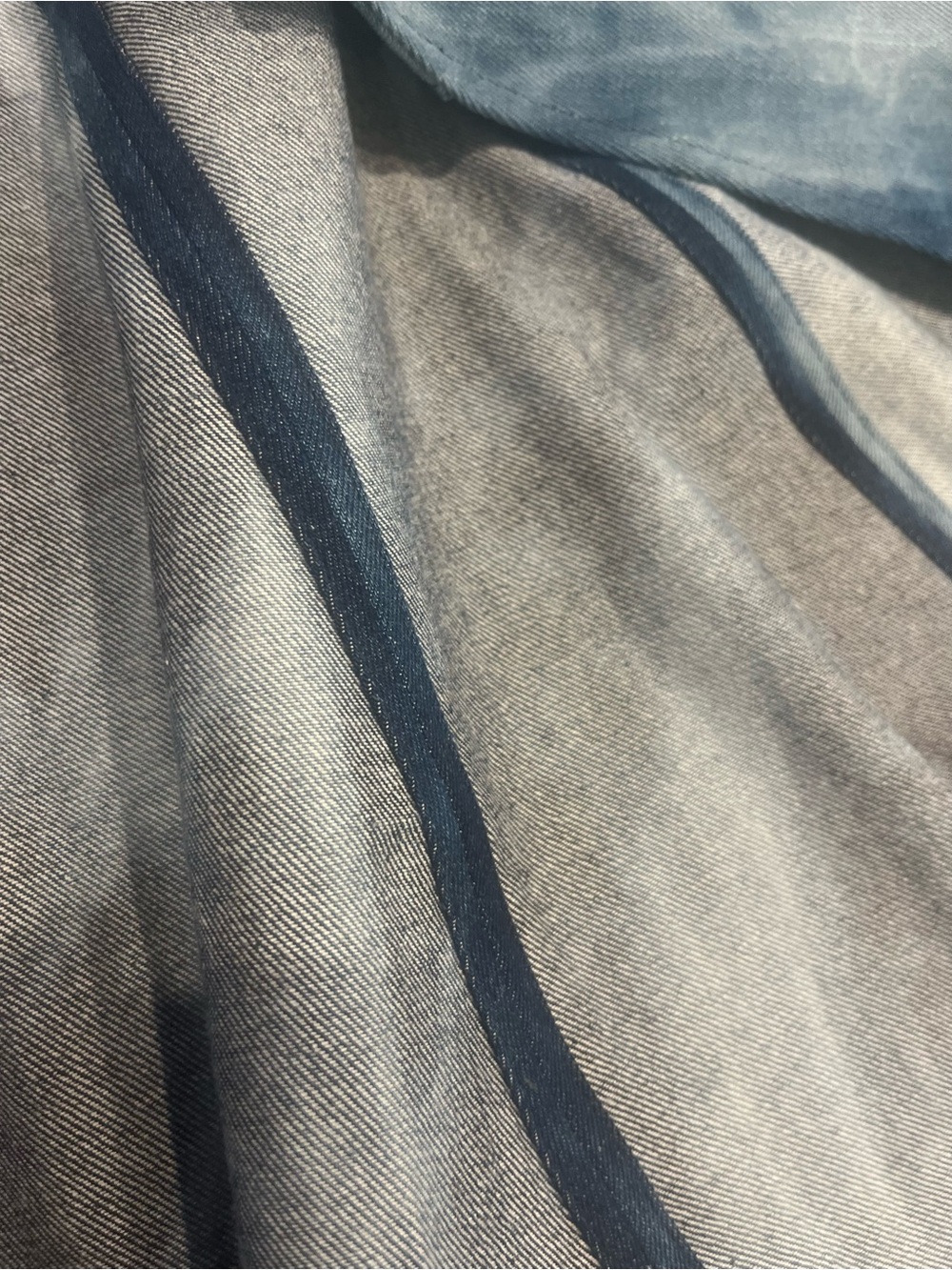 Kargede Cascade Asymmetric Denim Wrap Skirt XXXS Aus Designer Avant Garde 24-26” - Picture 11 of 15